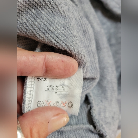 Gently used women size medium ESTACOT cotton cat sweater cute - Picture 8 of 8